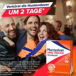 Mucosolvan 1x täglich Retardkapseln, 50 St