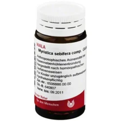 Myristica sebifera comp. Globuli, 20 g