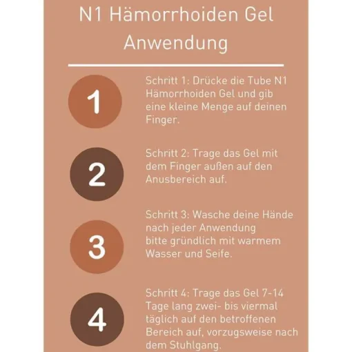N1 Hämorrhoiden Gel, 40 ml