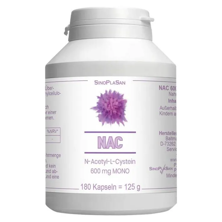 NAC 600 mg Mono Kapseln, 180 St