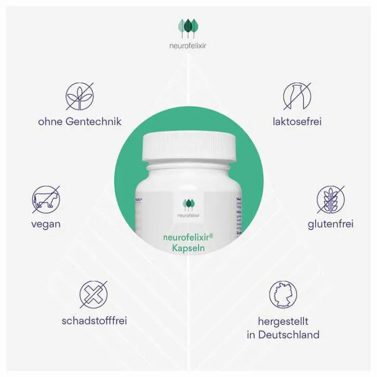 Neurofelixir für Nerven & Konzentration Kapseln, 120 St