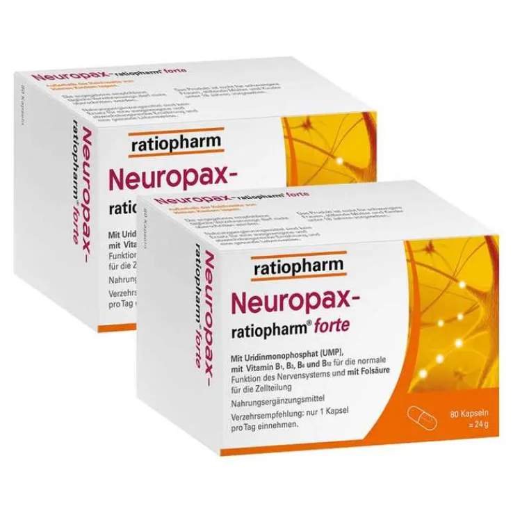 Neuropax-ratiopharm forte Kapseln, 2x80 St