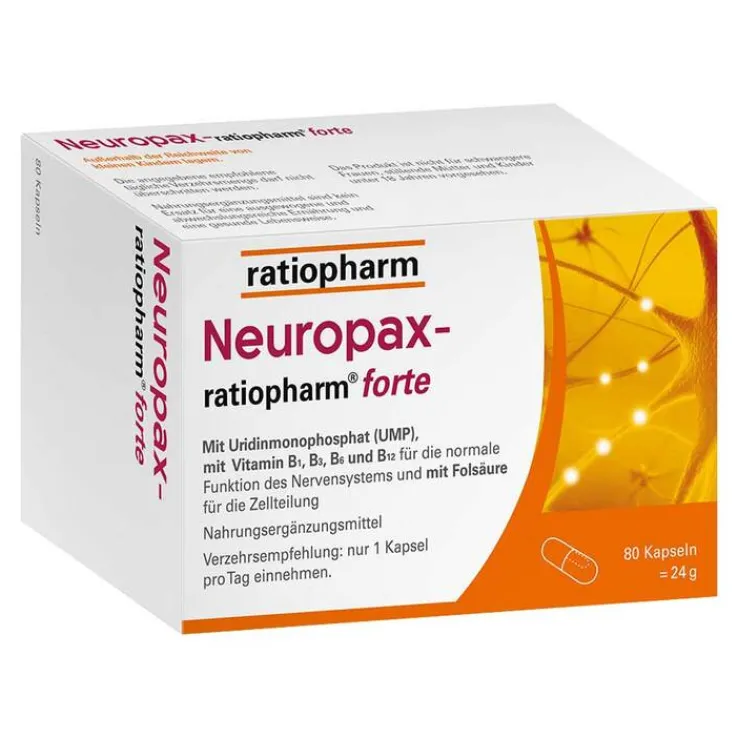 Neuropax-ratiopharm forte Kapseln, 80 St