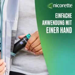 Nicorette Fruit & Mint Spray 1 mg / Sprühstoß Nfc, 1 St
