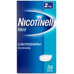 NICOTINELL Lutschtabletten 2 mg Mint, 36 St