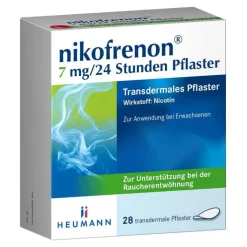 nikofrenon 7 mg/24 Stunden Pflaster, 28 St