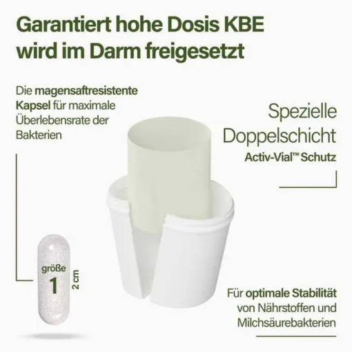 Nupure probaflor Mikrobiotika magensaftresistent Kapseln, 30 St