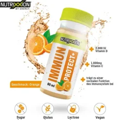 Nutrixxion SHOT Immun Protect + Trinkampullen, 12X60 ml