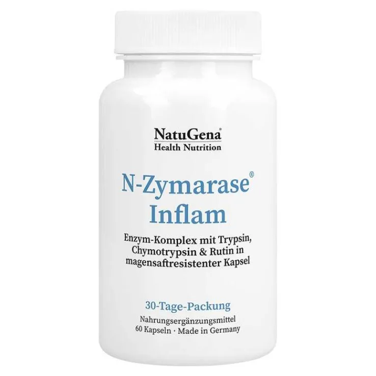 N-Zymarase Inflam Enzym-Komplex + Rutin Kapseln, 60 St