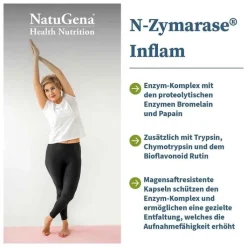 N-Zymarase Inflam Enzym-Komplex + Rutin Kapseln, 60 St