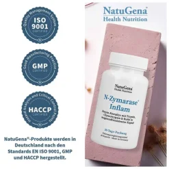 N-Zymarase Inflam Enzym-Komplex + Rutin Kapseln, 60 St