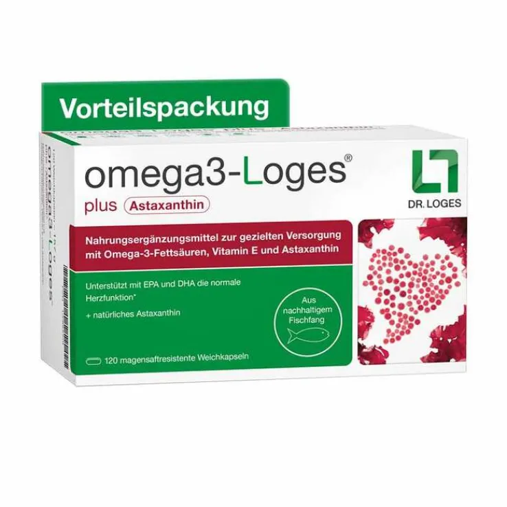 Omega 3-Loges plus Kapseln, 120 St