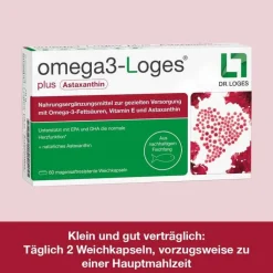 Omega 3-Loges plus Kapseln, 120 St
