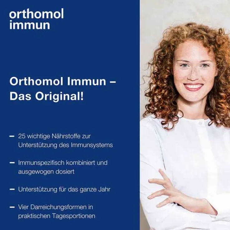 Orthomol Immun Direktgranulat Menthol-Himbeere, 7 St