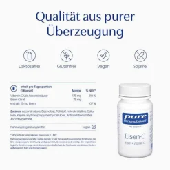 Pure Encapsulations Eisen C Kapseln, 60 St