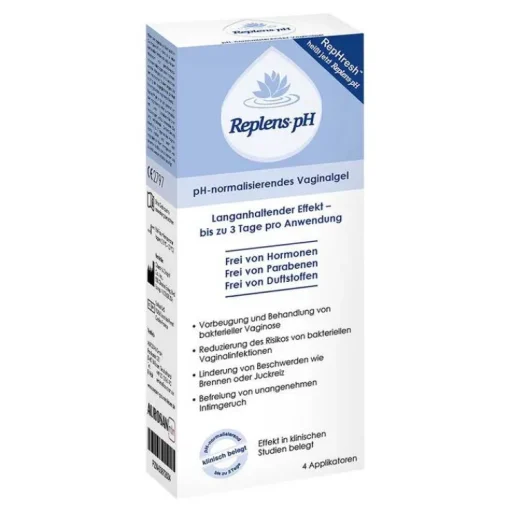 Replens pH Vaginalgel vorgefüllte Applikatoren, 4 St