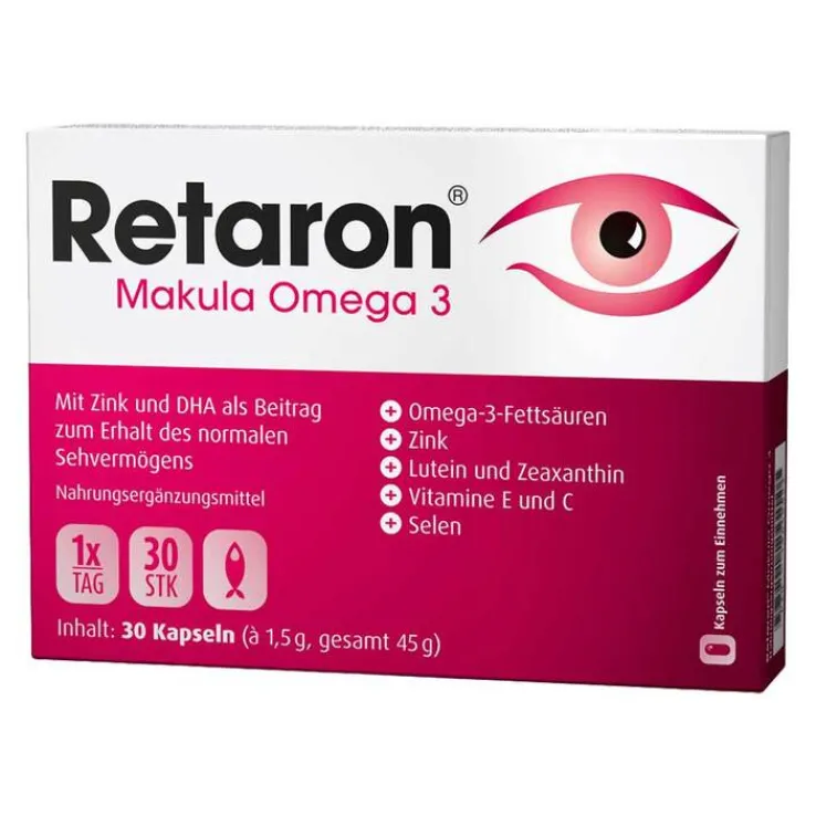 Retaron Makula Omega-3 Kapseln, 30 St