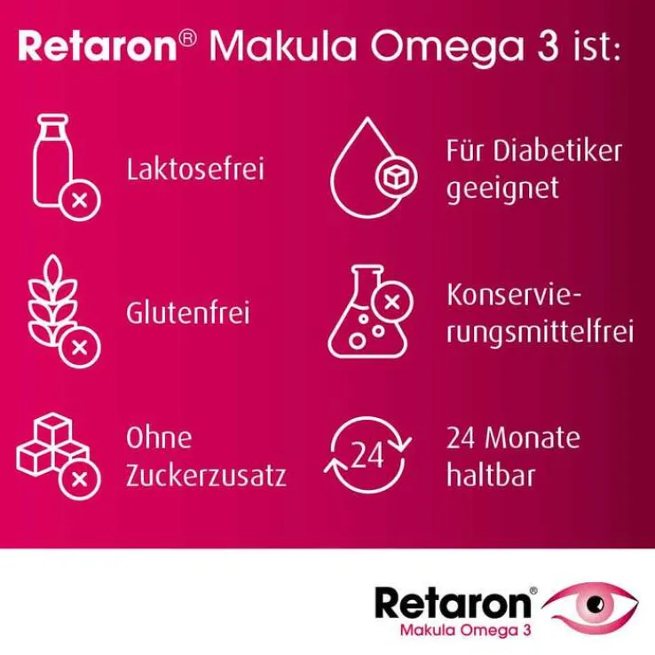 Retaron Makula Omega-3 Kapseln, 90 St