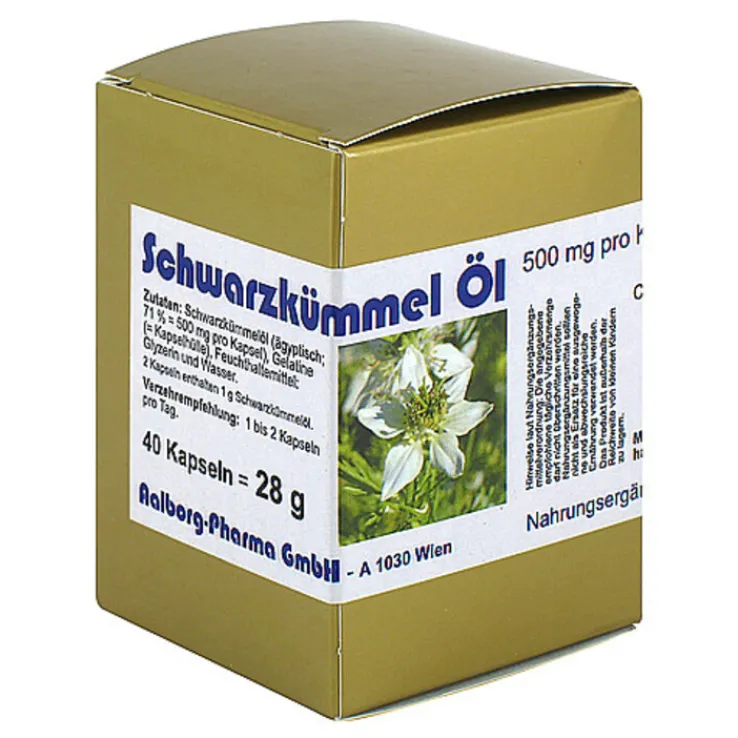 Schwarzkümmelöl Kapseln, 40 St