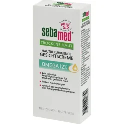 Sebamed Trockene Haut Omega 12% Gesichtscreme, 50 ml
