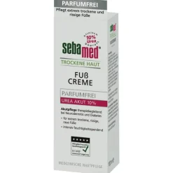 Sebamed Trockene Haut Parfumfrei Fußcreme Urea10%, 100 ml
