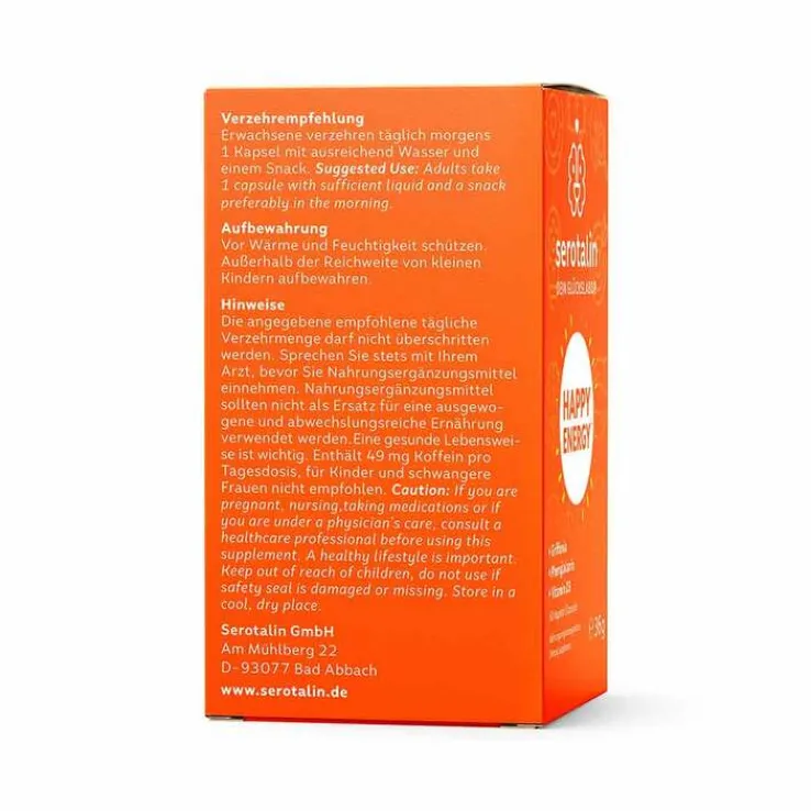 Serotalin Dein Glückslabor Kapseln, 60 St
