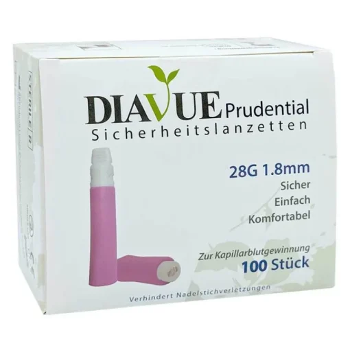 Sicherheitslanzette 18 G 1,8 mm, 100 St