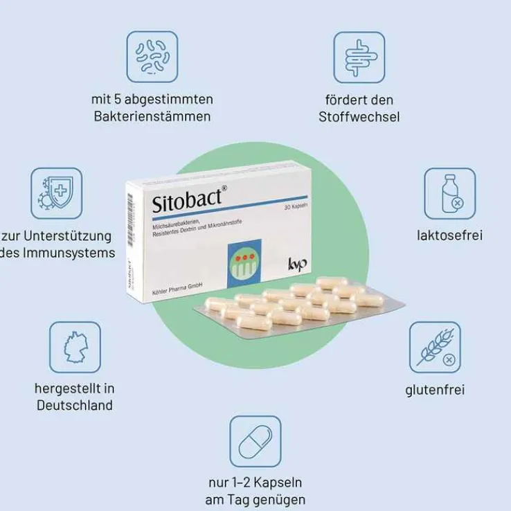 Sitobact Kapseln, 30 St