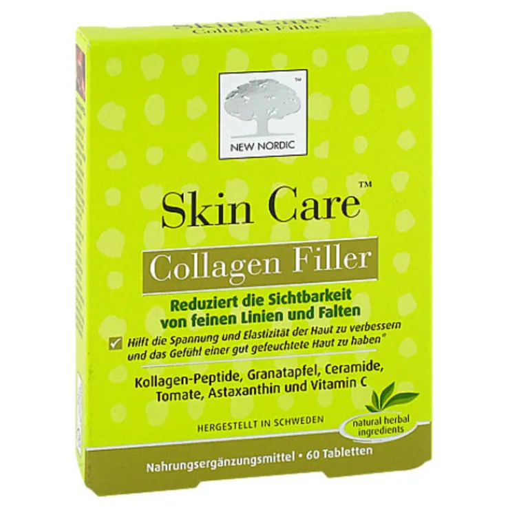 Skin Care Collagen Filler Tabletten, 60 St