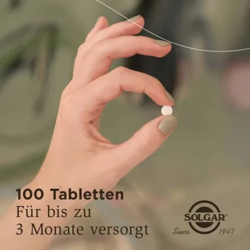 Solgar Folat Metafolin 400 µg Tabletten, 100 St