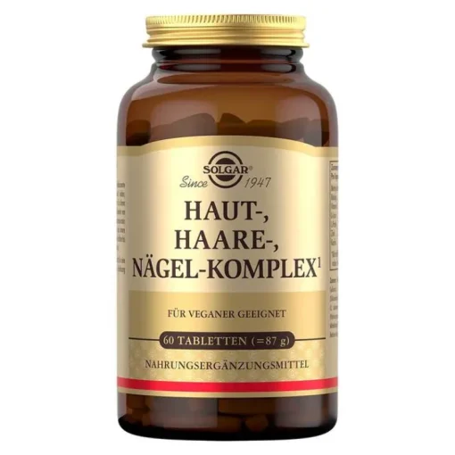 Solgar Haut Haare Nägel Komplex Tabletten, 60 St