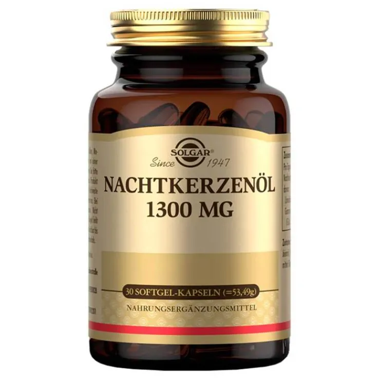Solgar Nachtkerzenöl 1300 mg Kapseln, 30 St