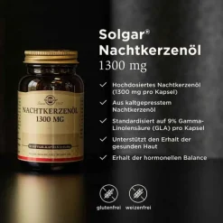 Solgar Nachtkerzenöl 1300 mg Kapseln, 30 St