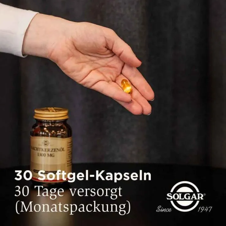 Solgar Nachtkerzenöl 1300 mg Kapseln, 30 St