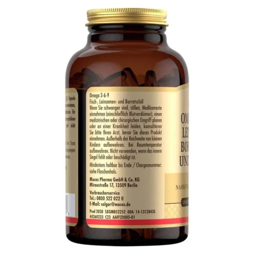 Solgar Omega 3 - 6 - 9 Kapseln, 120 St