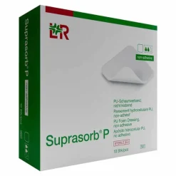 Suprasorb P PU-Schaumv.7,5x7,5cm nicht klebend, 10 St