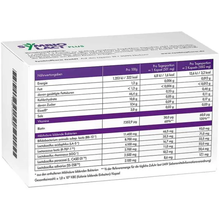 Symbiolact Plus Kapseln, 90 St