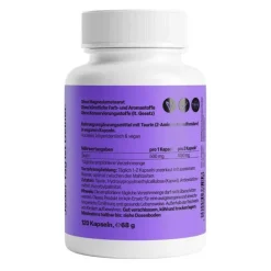Taurin 500 mg Kapseln, 120 St