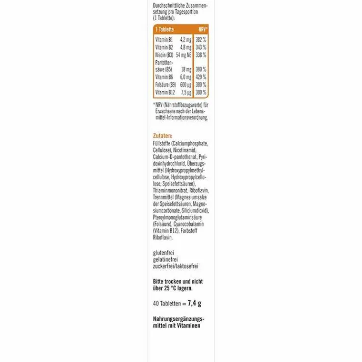 Taxofit B-Komplex Tabletten, 40 St