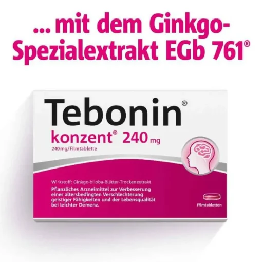 Tebonin konzent 240 mg Filmtabletten, 120 St