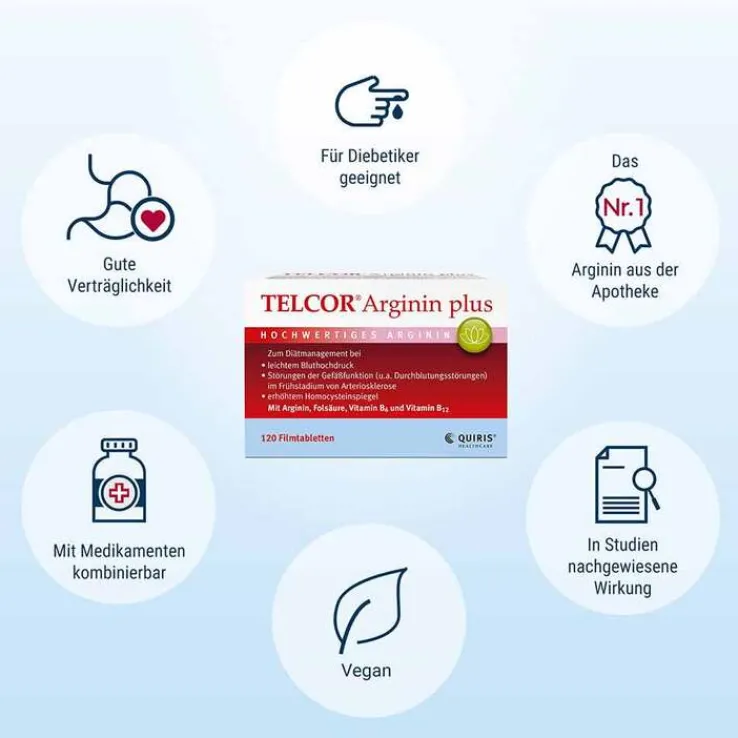 Telcor Arginin plus Beutel Granulat, 30 St