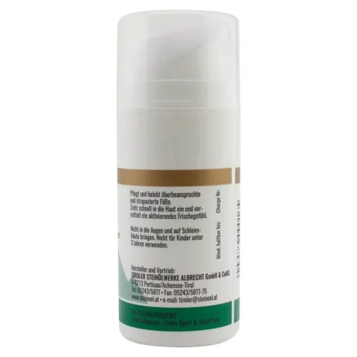 Tiroler Steinöl Fußbalsam, 100 ml