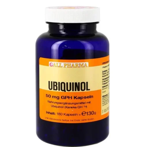 Ubiquinol 50 mg GPH Kapseln, 180 St