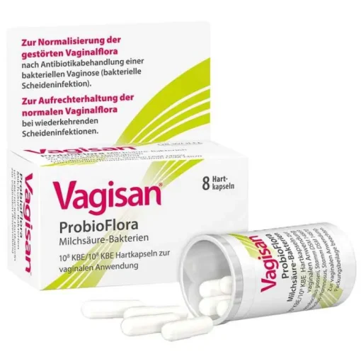 Vagisan Probioflora Milchsäure-Bakterien Hartkapseln , 8 St