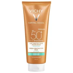 Vichy Capital Soleil Sonnenschutz-Milch LSF 50+ für Gesicht und Körper, 300 ml