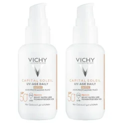 Vichy Capital Soleil UV-Age getönt LSF 50 + , 2x40 ml