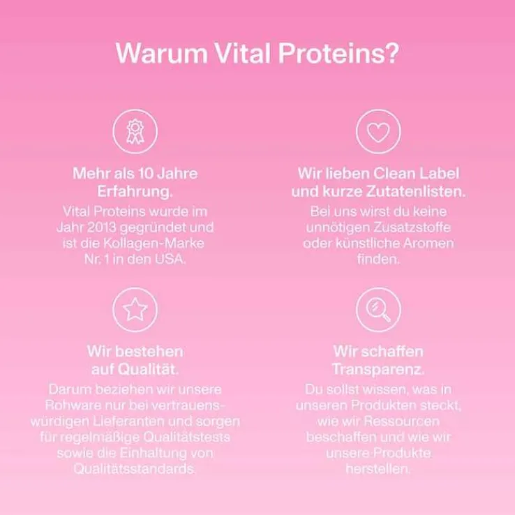Vital Proteins Beauty Collagen Erdbeere Zitrone, 271 g