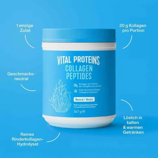 Vital Proteins Collagen Peptides neutral Pulver, 567 g