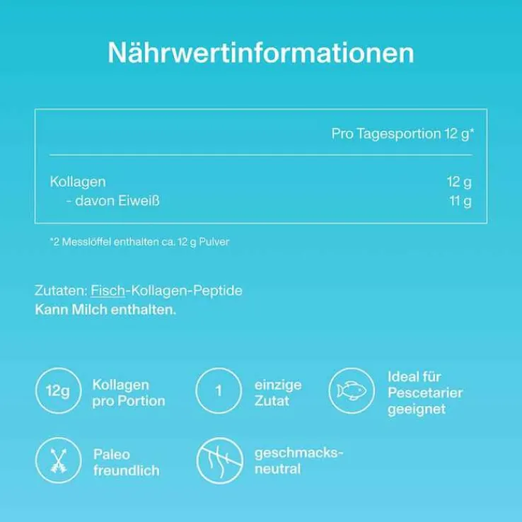 Vital Proteins Marine Collagen Pulver, 224 g