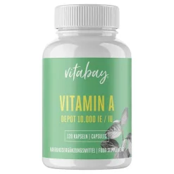 Vitamin A 10. 000 I.E. Depot vegan hochdos.Kapseln, 120 St